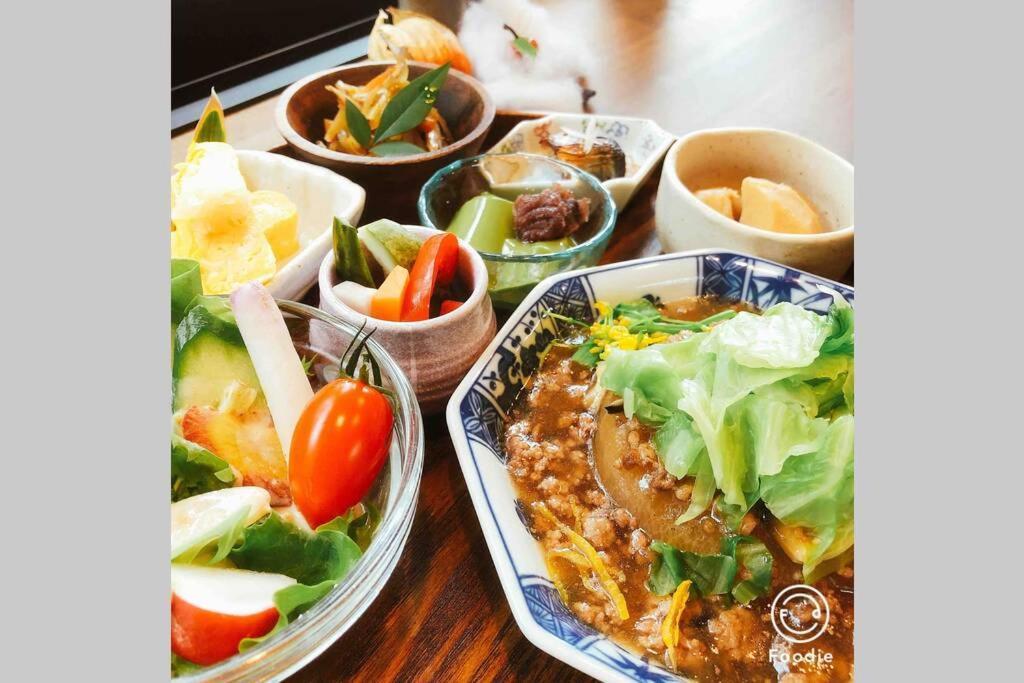 ゲストハウス+カフェわ　１日１組限定！ 築１００年の農家の古民家で宿泊体験、薪でお風呂沸かせます。焚き火もできます。 Kannami Экстерьер фото